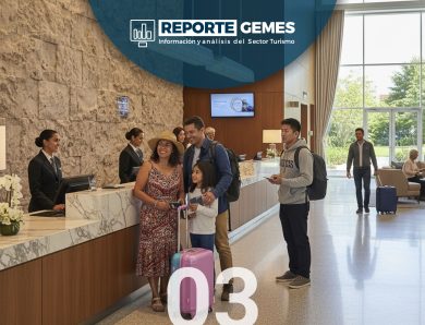 Ligera disminución de la tarifa efectiva de los hoteles en el segundo trimestre.