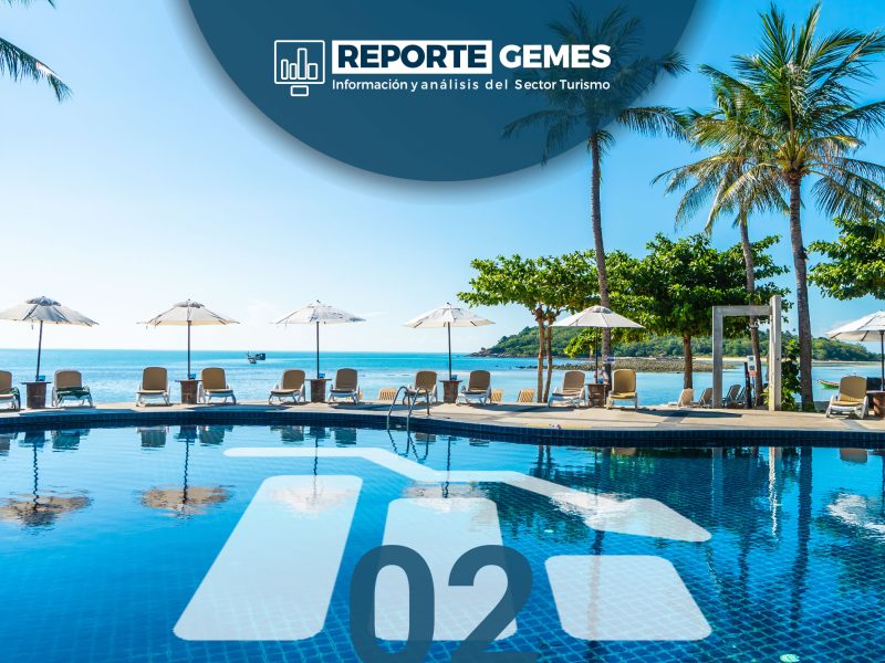 Durante el primer trimestre del año disminuyó -2.3% la llegada de turistas internacionales a los destinos turísticos de playa.