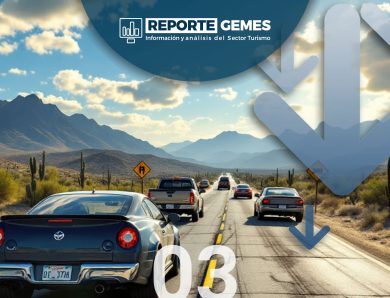 El turismo doméstico retrocede durante el primer trimestre de 2025: la llegada de turistas a hoteles disminuyó -1.4%.