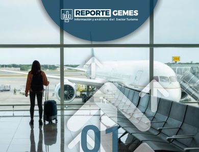 Ligero repunte de 1.3% en la llegada de visitantes internacionales por vía aérea en abril.