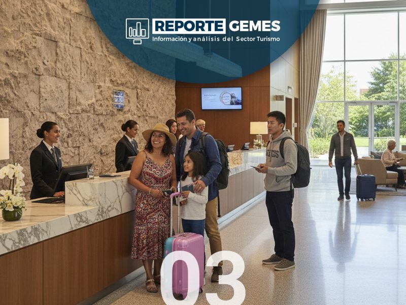 Ligera disminución de la tarifa efectiva de los hoteles en el segundo trimestre.