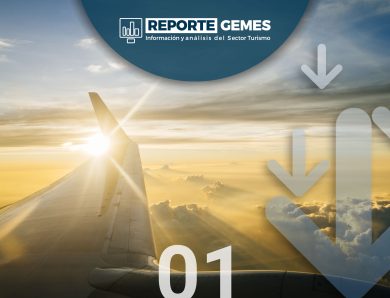 Disminución de -1.4% en la llegada de turistas extranjeros a México, por vía aérea, durante el mes de agosto y en el acumulado anual una disminución de -1.5%.