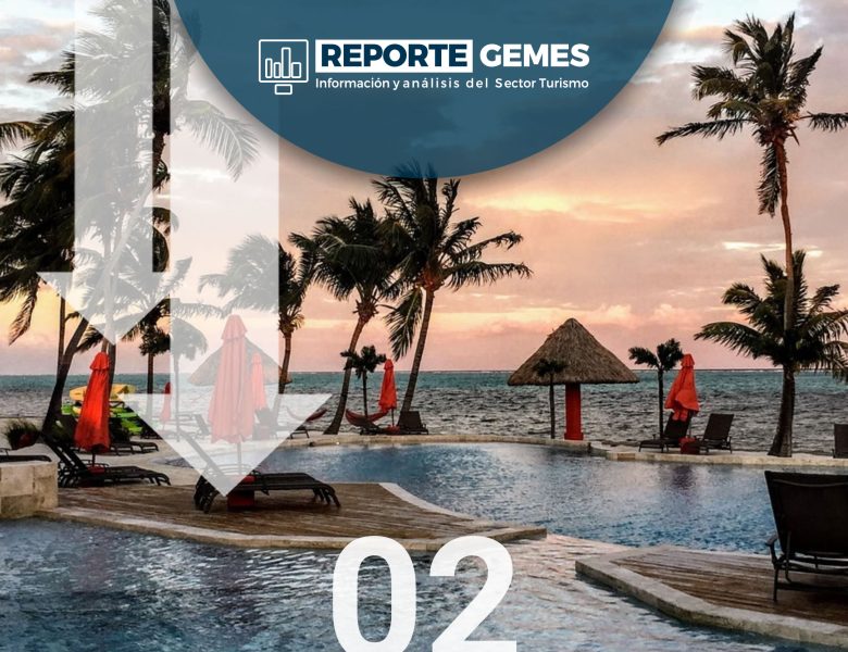 Disminuye la llegada de turistas internacionales a los destinos de playa en -8.7% y -6.7% a  los destinos de ciudad.