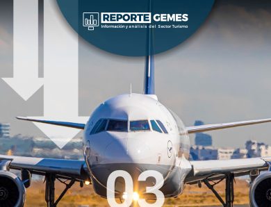 La llegada de pasajeros en rutas aéreas internacionales disminuyó en -0.5%; los pasajeros en vuelos nacionales aumentaron 0.4 por ciento en el primer trimestre.