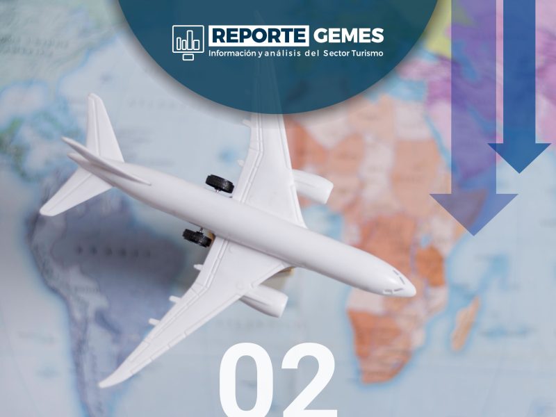 Llegada de visitantes extranjeros a México por vía aérea suman cuatro meses consecutivos con caídas: 9.0% en mayo.