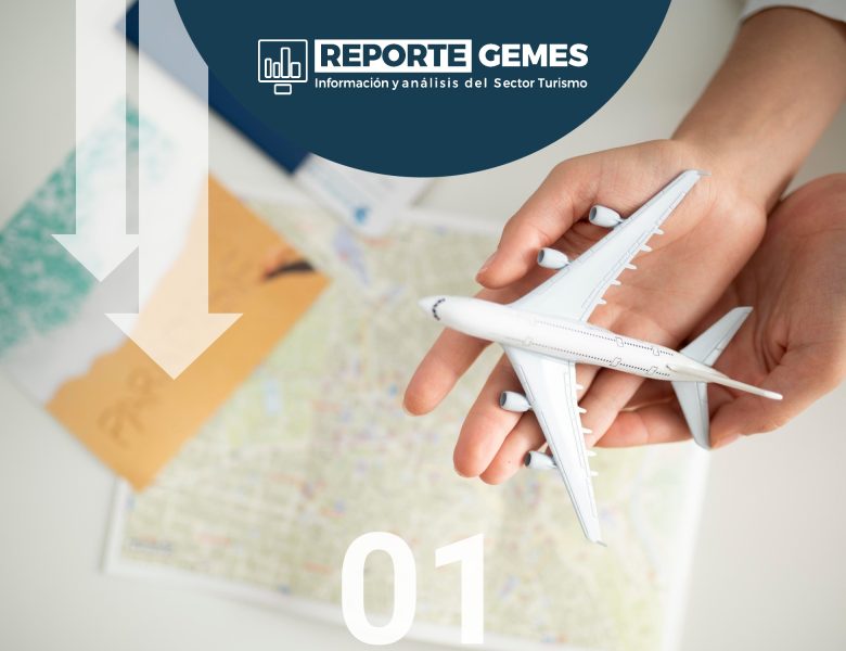 Caída de 0.5% en la llegada de turistas internacionales en el mes de agosto